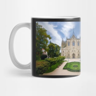 Church of Saint Barbara in Kutna Hora, Czech Republic Mug